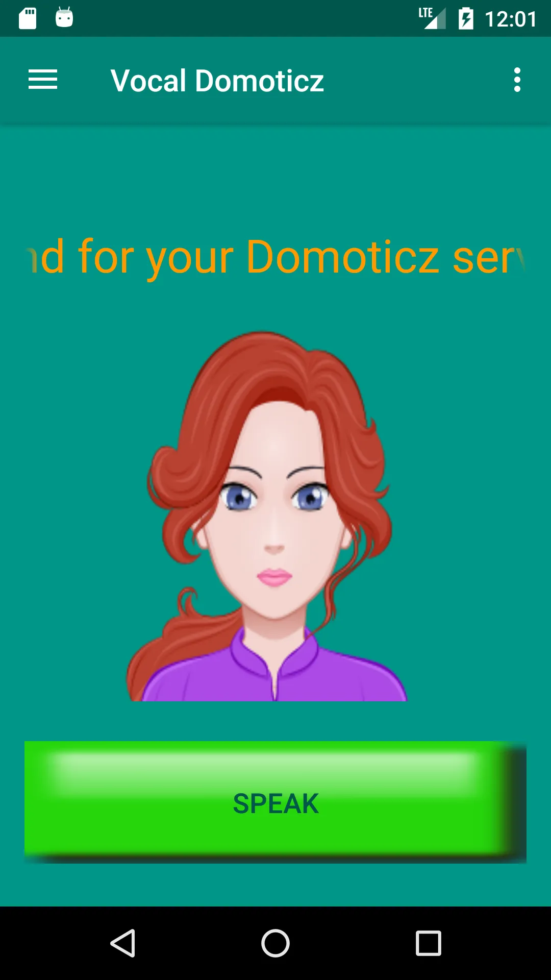 Domoticz speaking | Indus Appstore | Screenshot