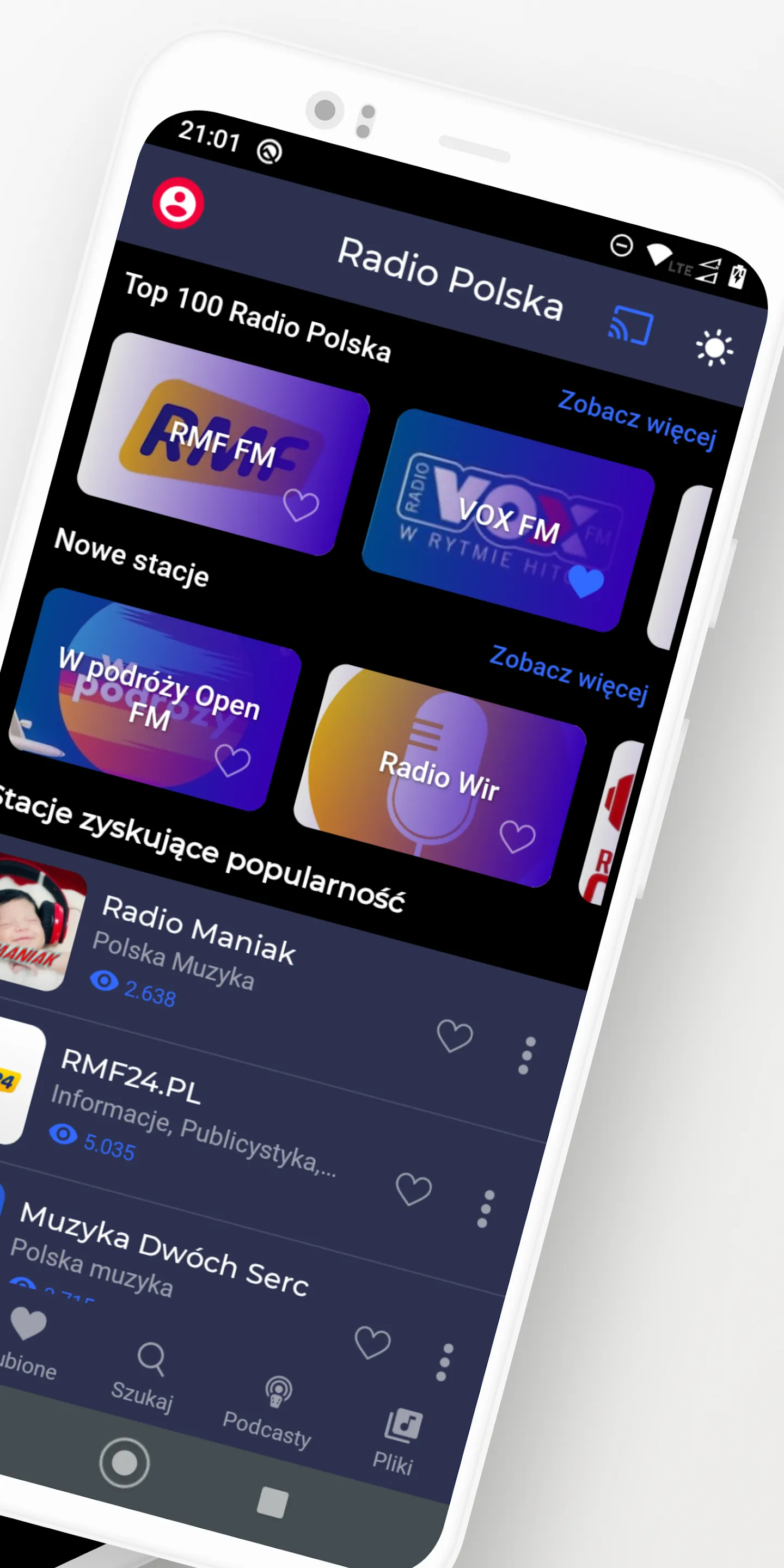 Polskie stacje radiowe | Indus Appstore | Screenshot