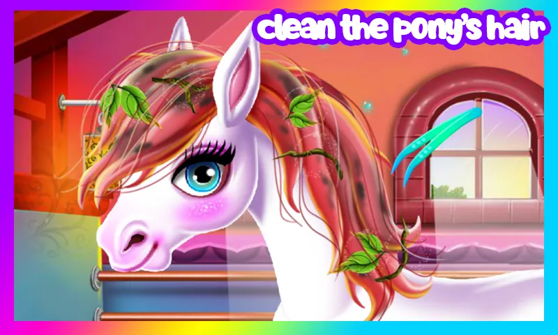 Rainbow Pony Hair Salon | Indus Appstore | Screenshot