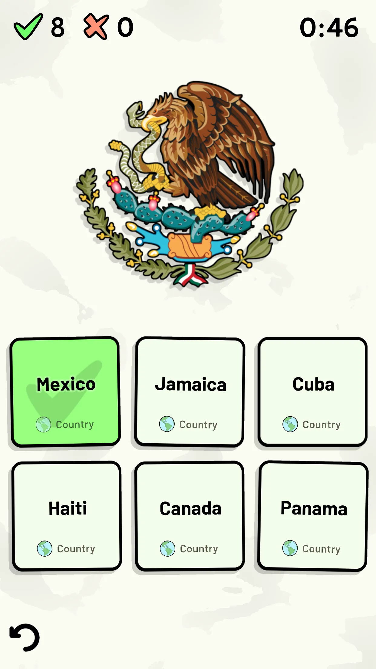 North American Countries Quiz | Indus Appstore | Screenshot