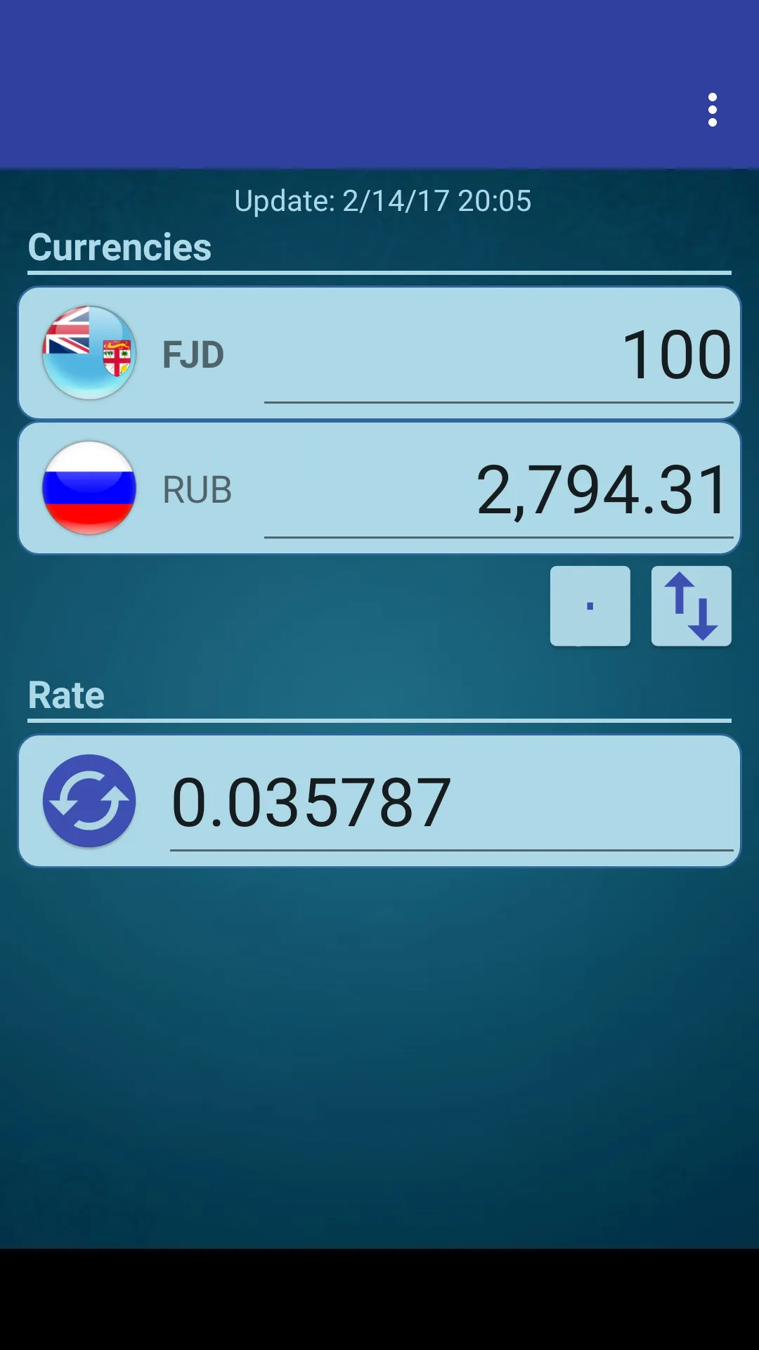 Russian Ruble x Fijian Dollar | Indus Appstore | Screenshot