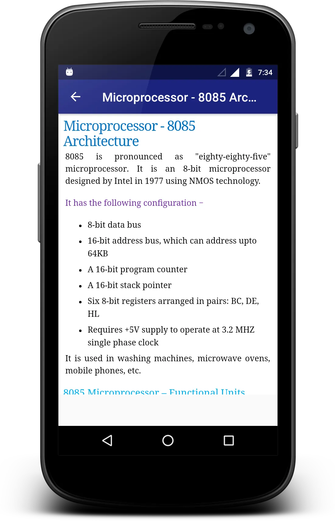 Microprocessor | Indus Appstore | Screenshot