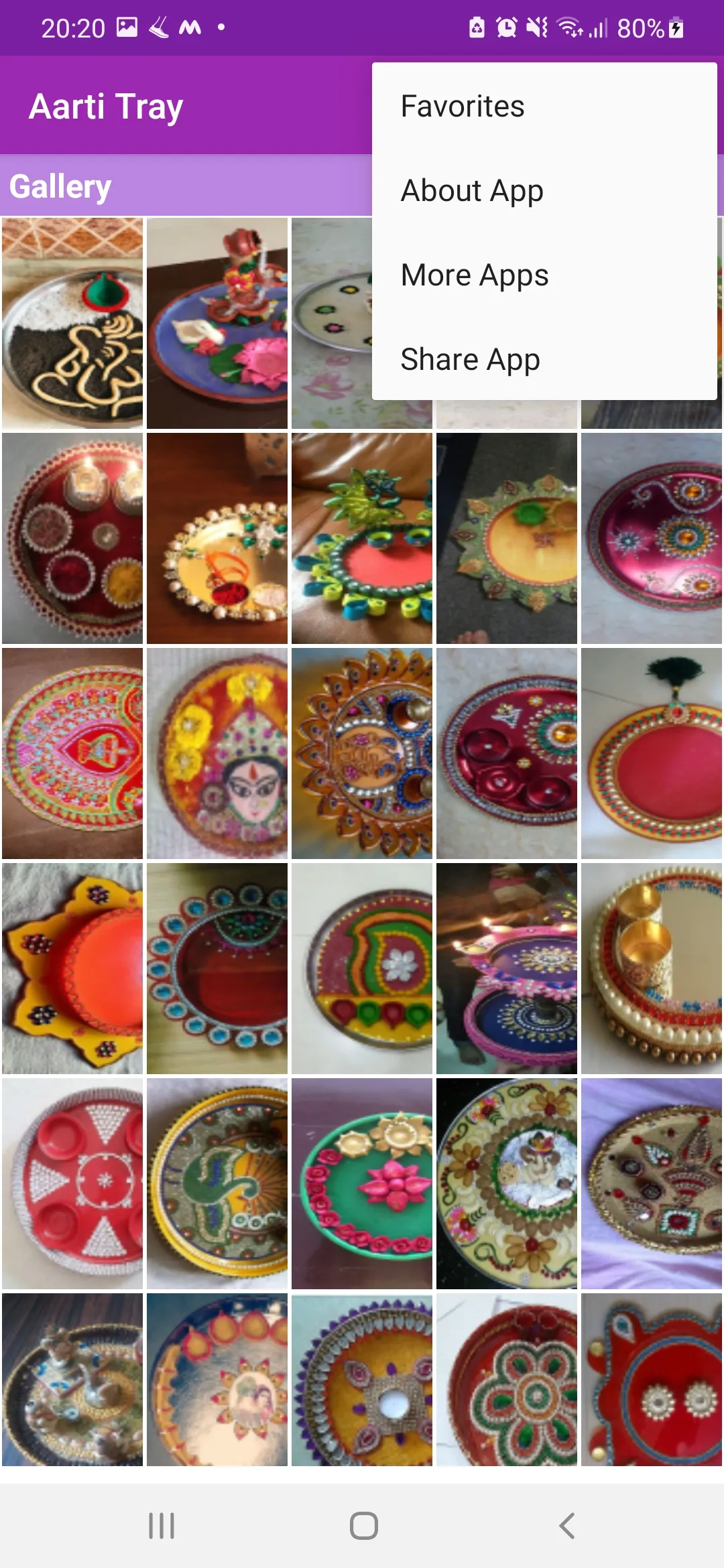 Aarti Tray Gallery | Indus Appstore | Screenshot