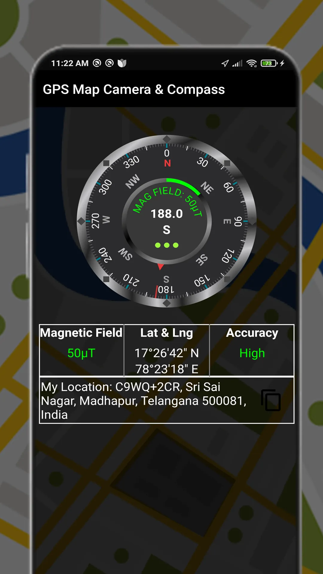 GPS Map Camera & Compass | Indus Appstore | Screenshot