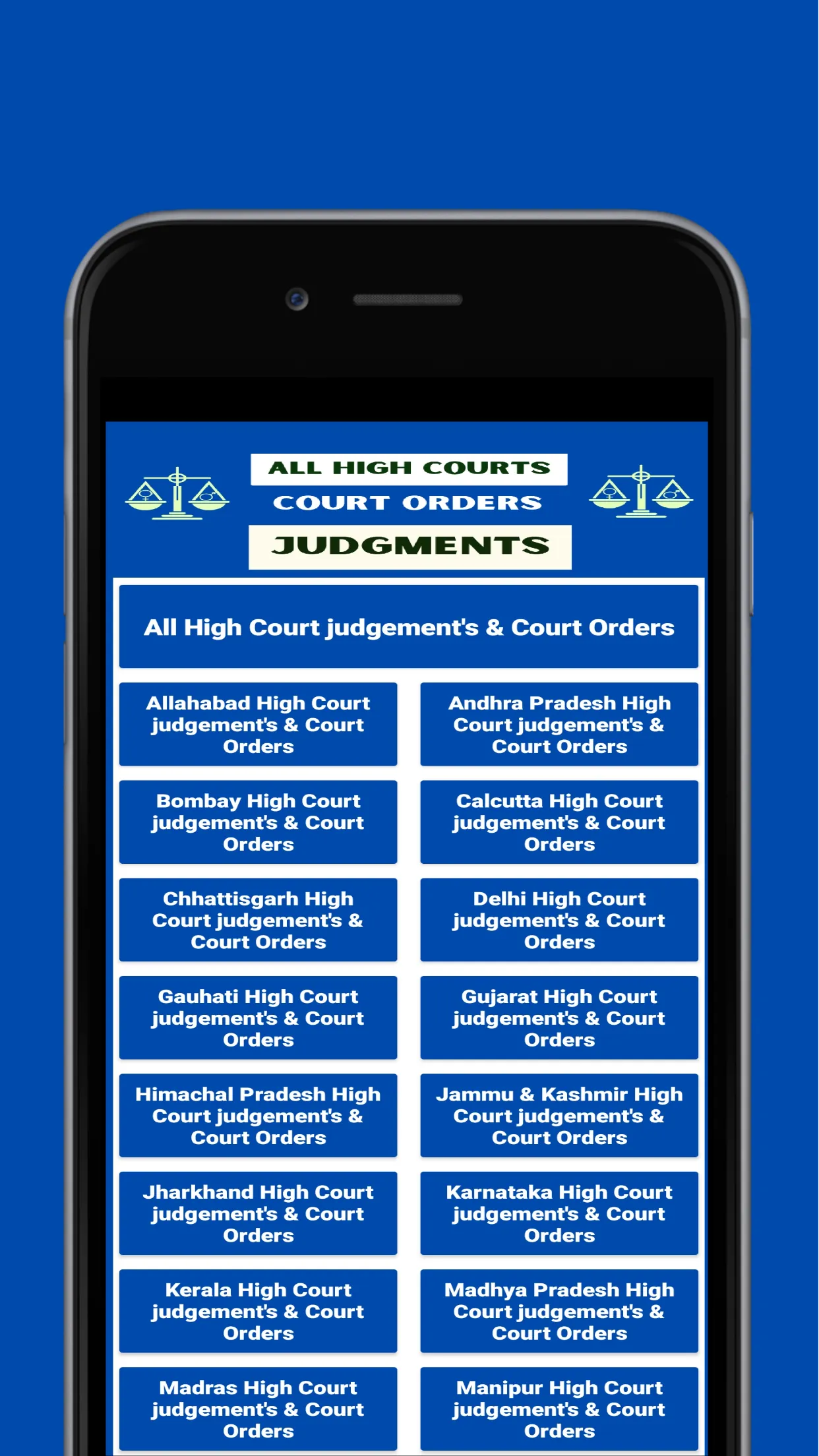 High Courts Orders Case Status | Indus Appstore | Screenshot