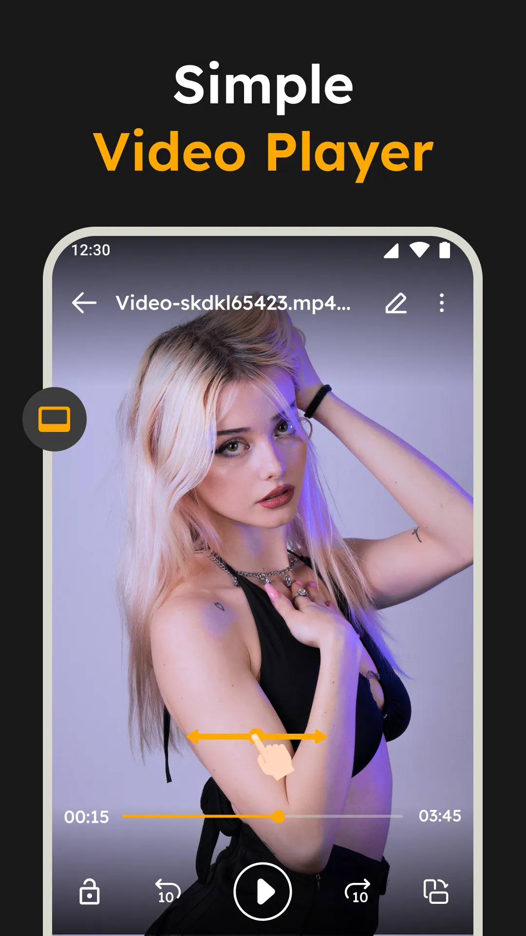 Video Hub - Privacy HD Player | Indus Appstore | Screenshot