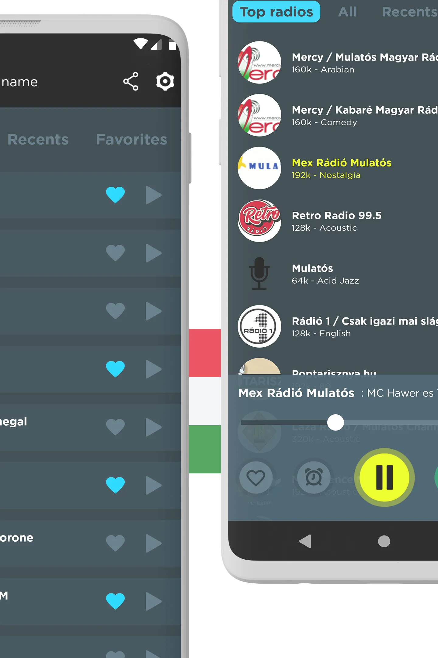 Radio Hungary online | Indus Appstore | Screenshot