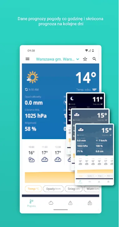 Meteo IMGW Prognoza dla Polski | Indus Appstore | Screenshot