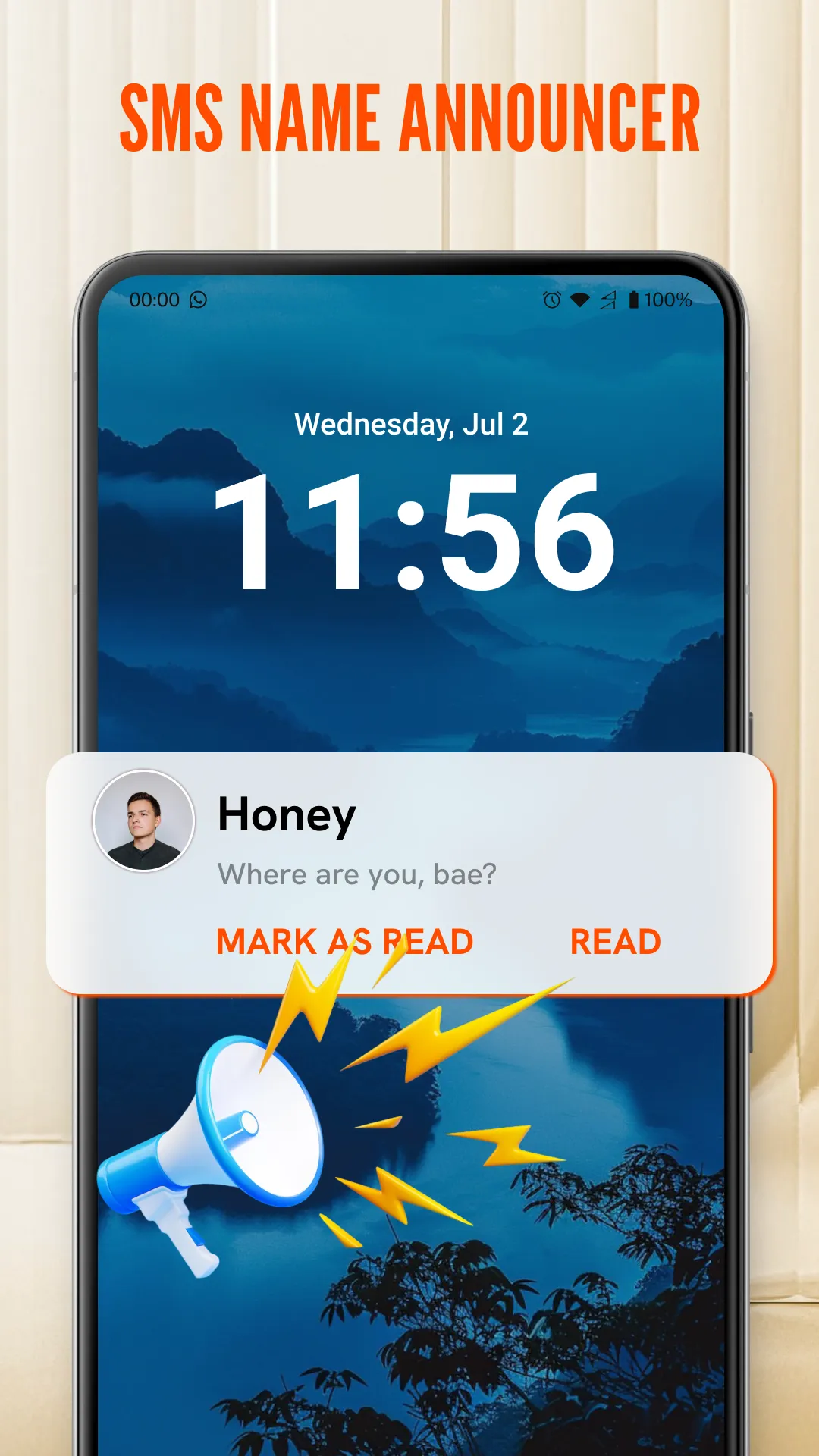 Caller Announcer : SMS Alert | Indus Appstore | Screenshot
