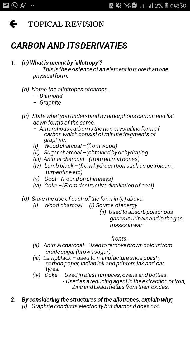 Chemistry Notes and Revision | Indus Appstore | Screenshot