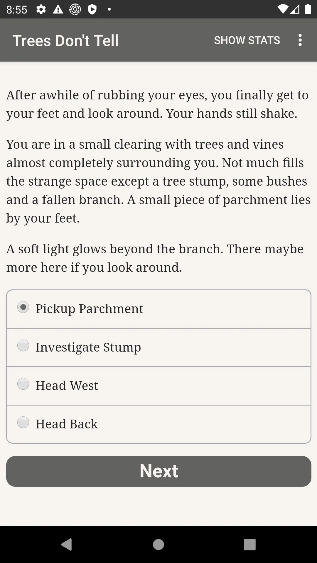 Trees Don't Tell | Indus Appstore | Screenshot