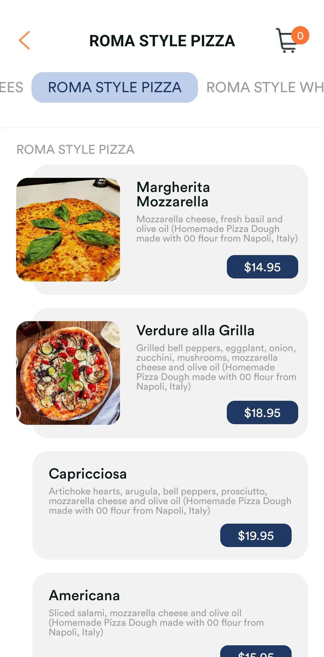 Justino's Wood Oven Pizza | Indus Appstore | Screenshot