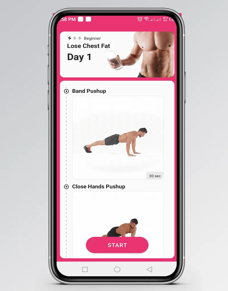 Get Shredded In 30 Days | Indus Appstore | Screenshot