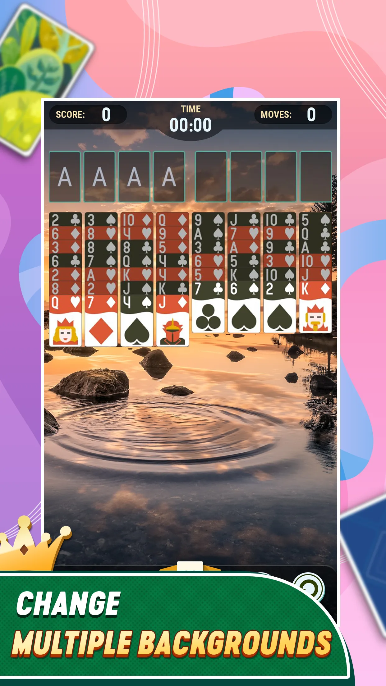 FreeCell Solitaire | Indus Appstore | Screenshot