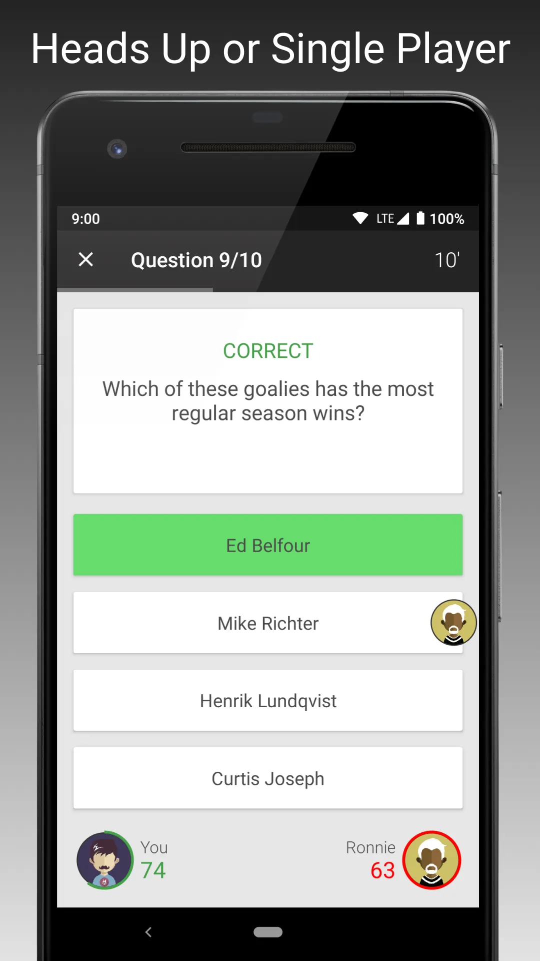 Fan Quiz for NHL | Indus Appstore | Screenshot