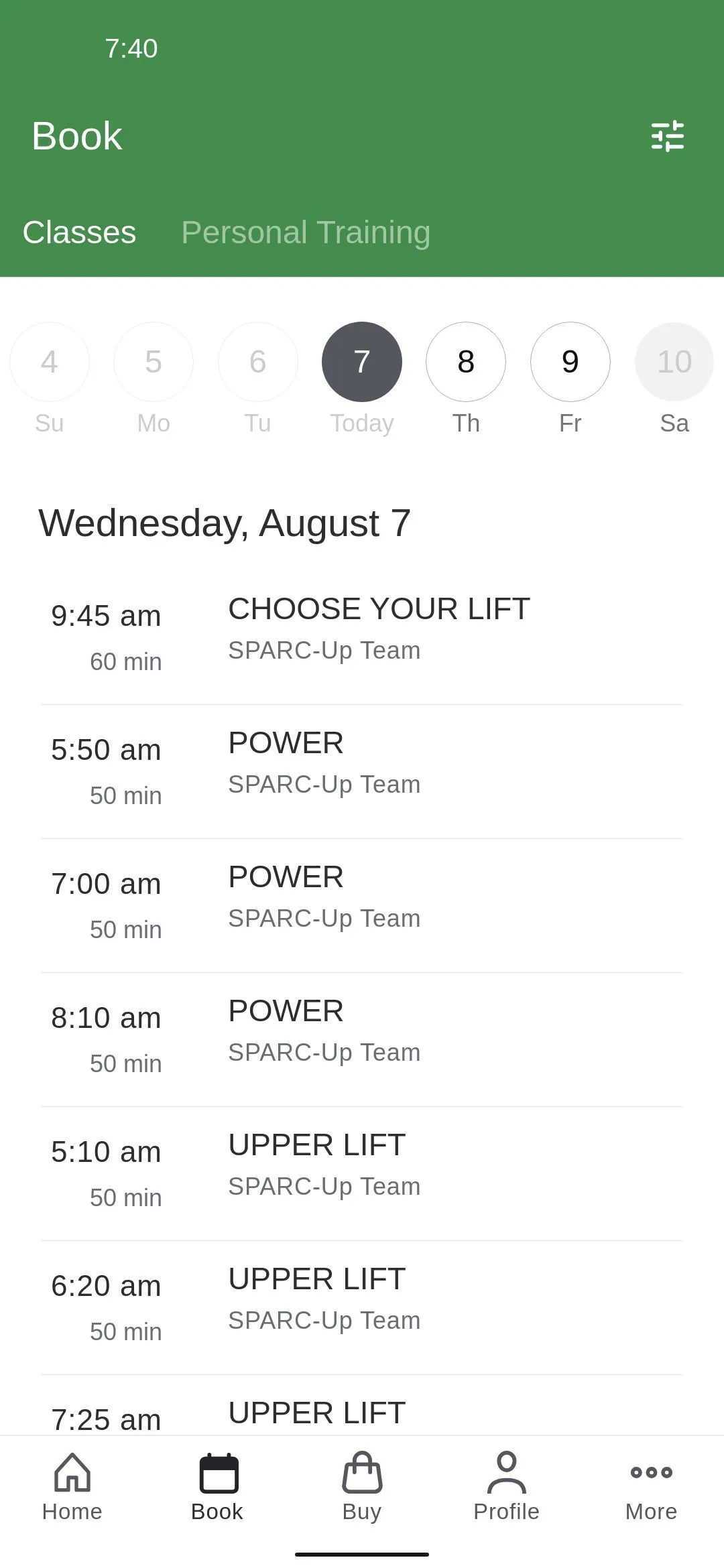 SPARC-Up Fitness | Indus Appstore | Screenshot