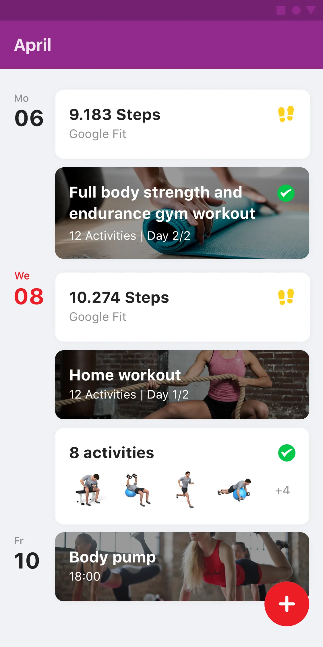 Brooks YMCA Virtuagym | Indus Appstore | Screenshot