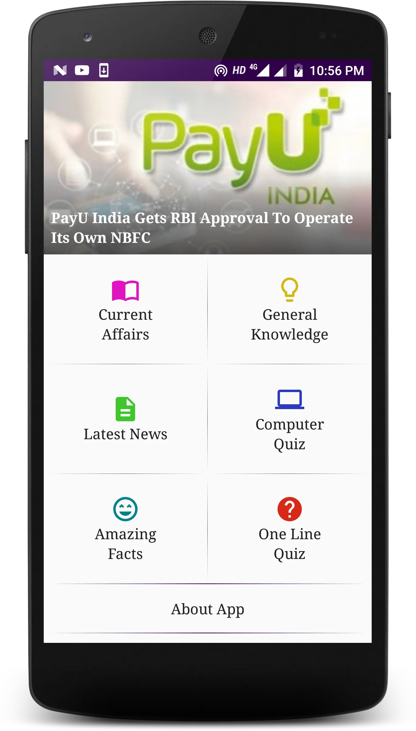 GK , Current Affairs & Daily N | Indus Appstore | Screenshot