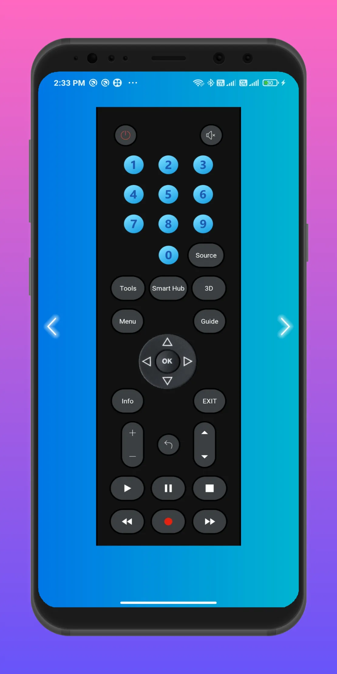 Remote Control for GTPL | Indus Appstore | Screenshot