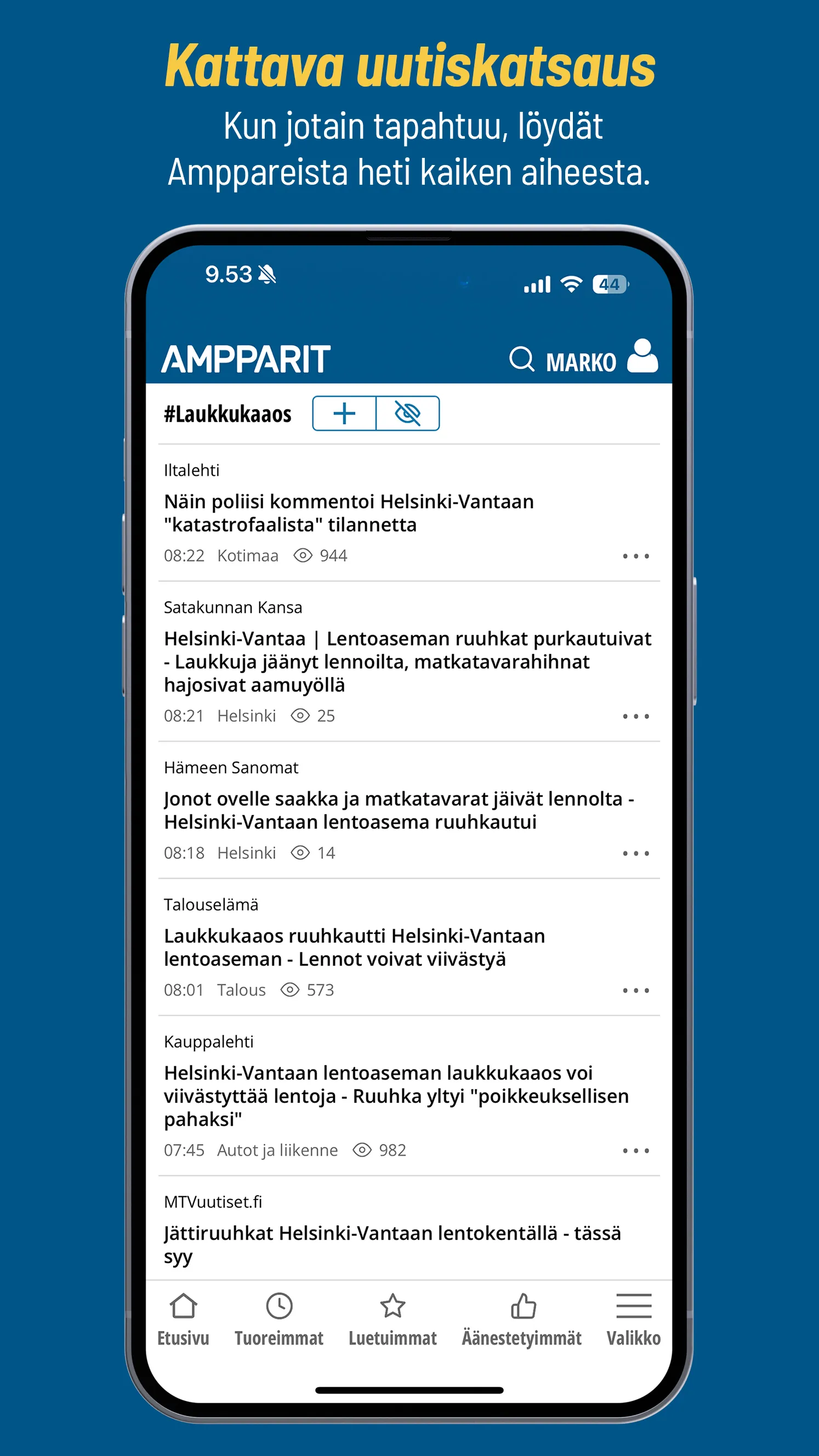 Ampparit.com | Indus Appstore | Screenshot