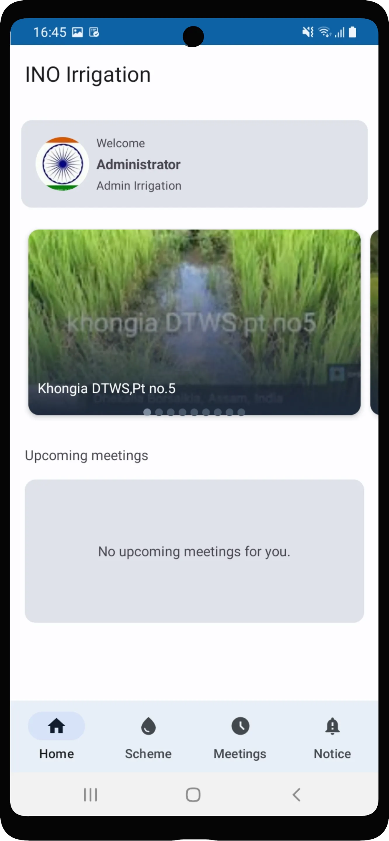 INO Irrigation Assam | Indus Appstore | Screenshot