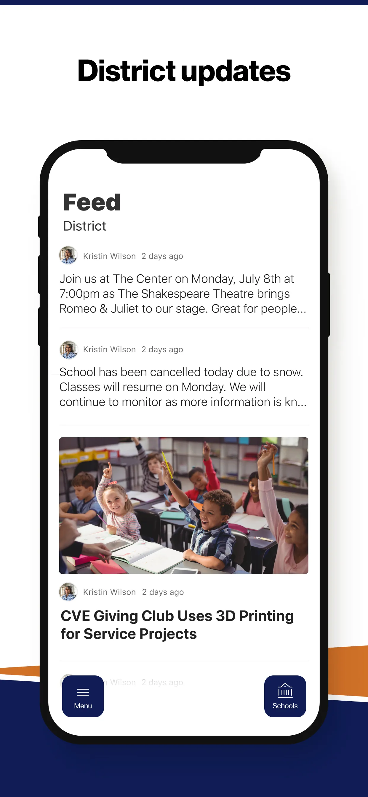 Clark Pleasant Schools, IN | Indus Appstore | Screenshot