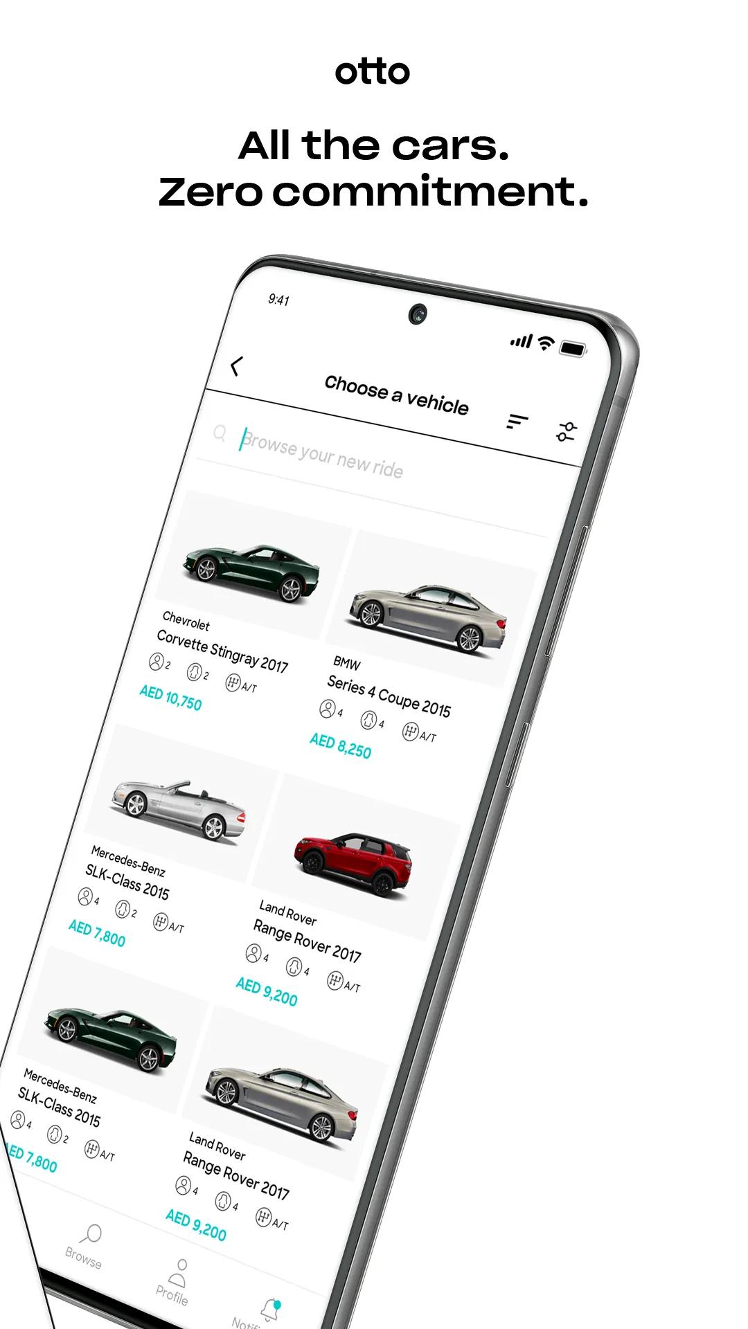 Otto Automotive Subscriptions | Indus Appstore | Screenshot