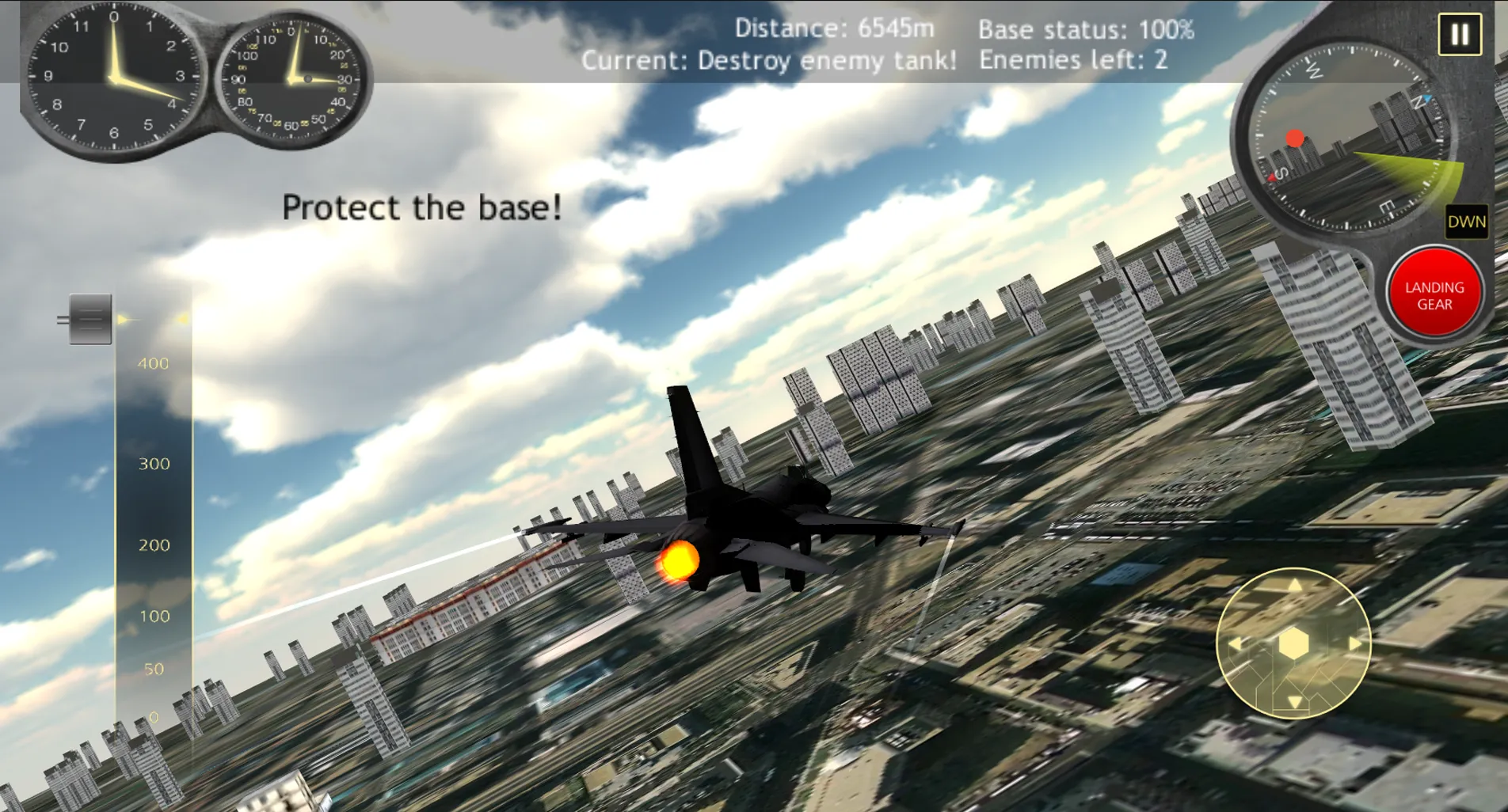 Fly Airplane Fighter Jets 3D | Indus Appstore | Screenshot