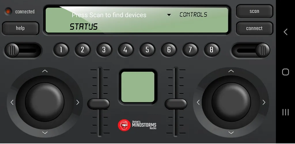 MINDSTORMS Remote BLE | Indus Appstore | Screenshot