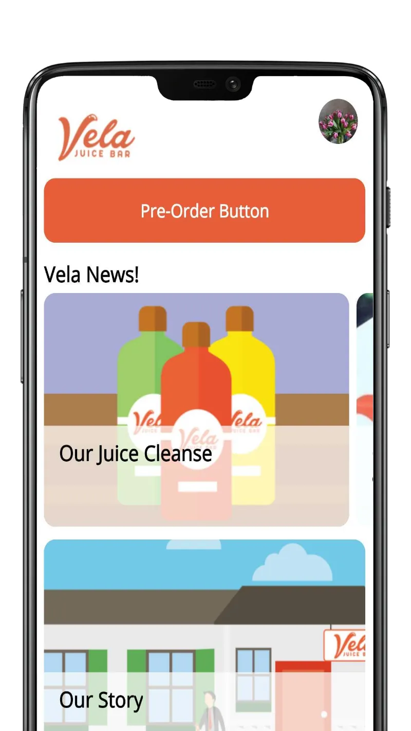 Vela Juice Bar | Indus Appstore | Screenshot