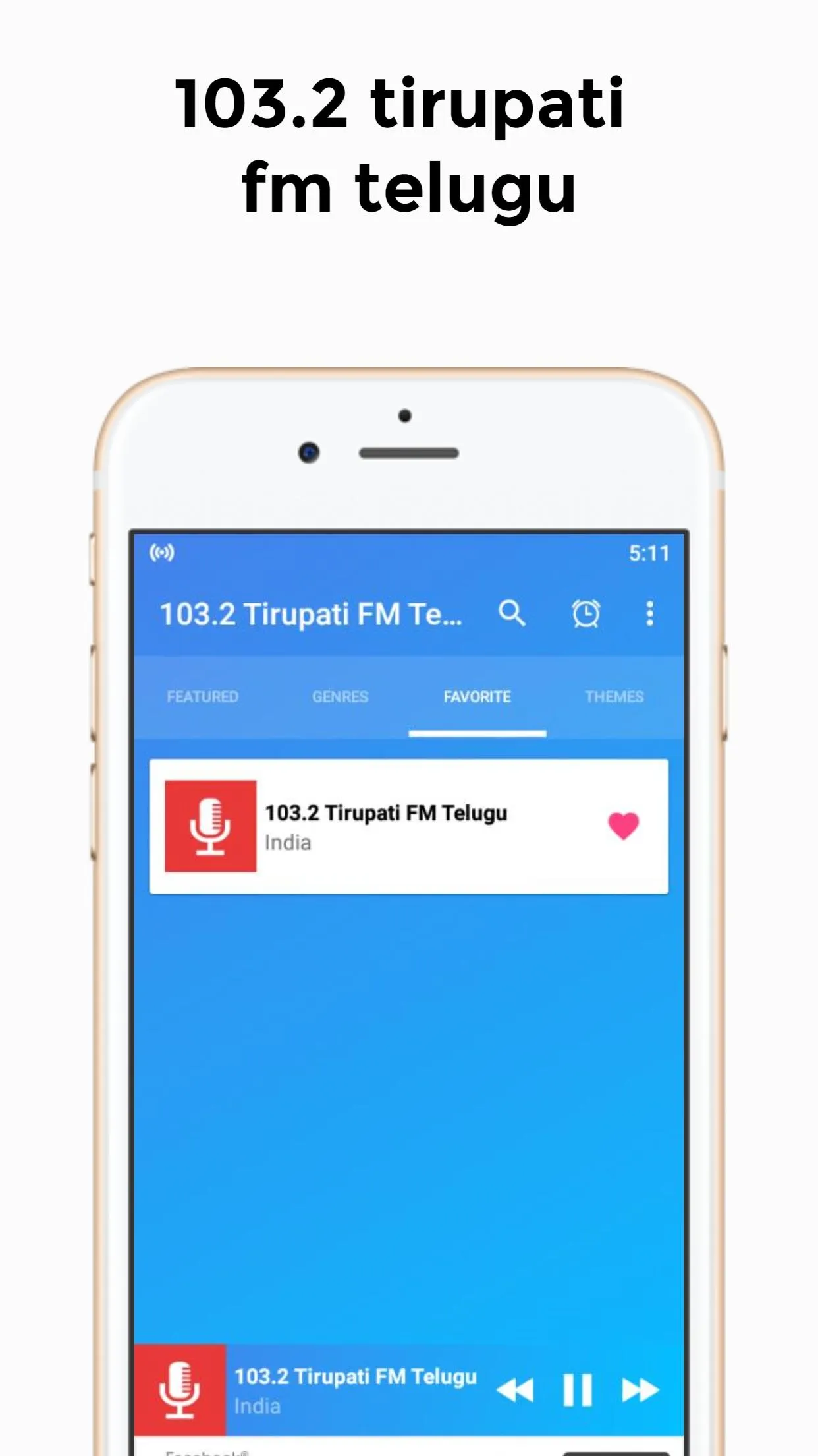 103.2 tirupati fm telugu | Indus Appstore | Screenshot