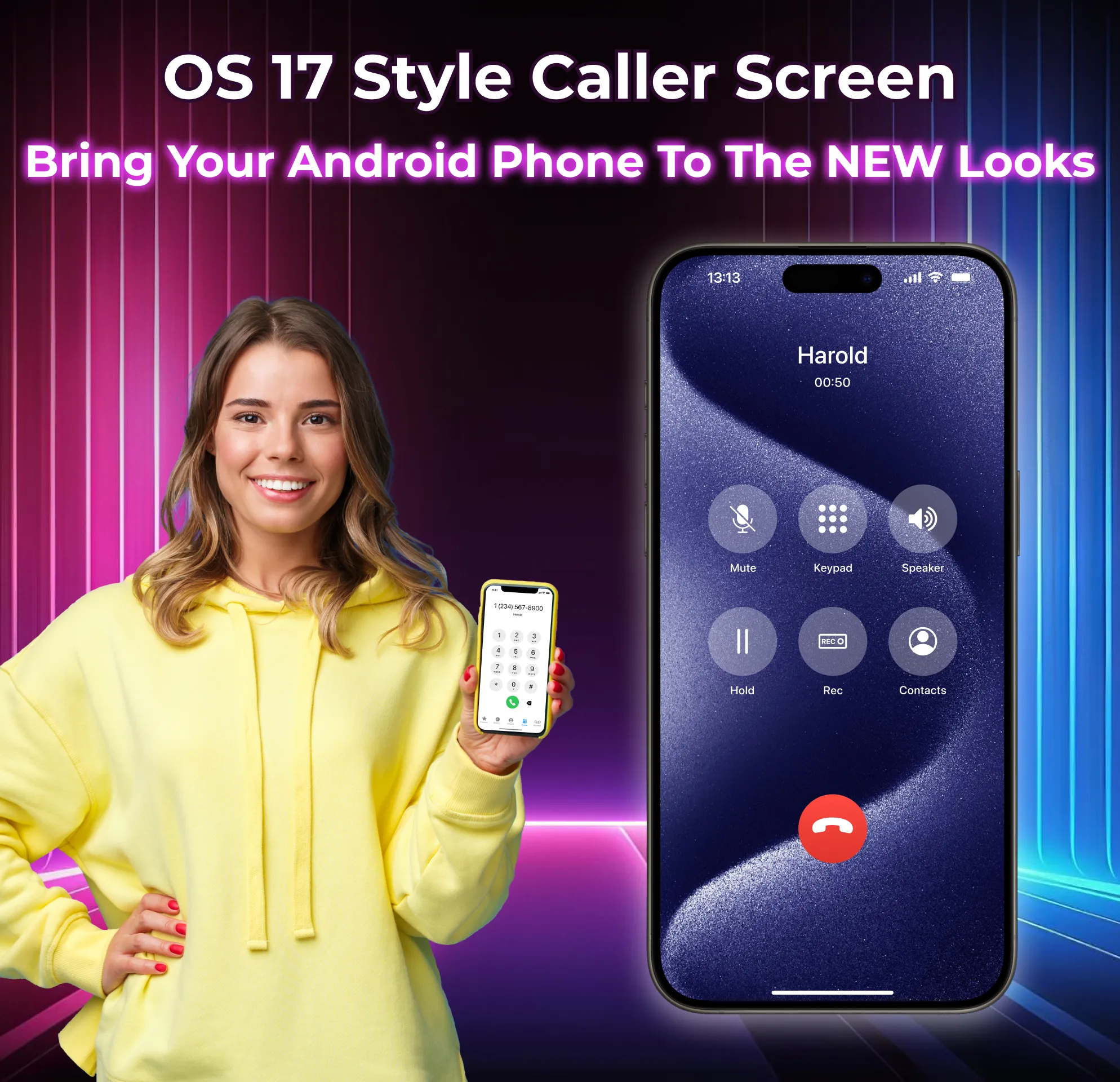 iCall - Phone Dialer Screen | Indus Appstore | Screenshot