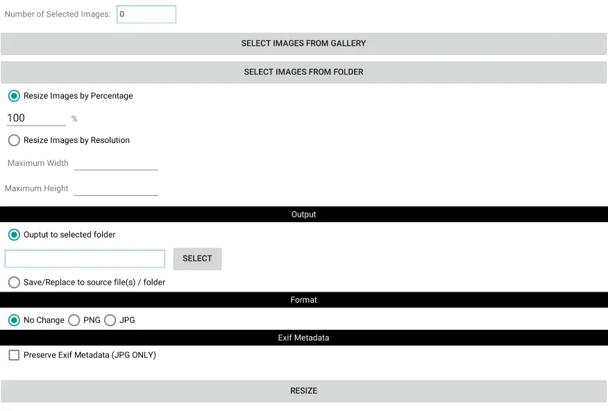 BIR - Batch Image Resizer | Indus Appstore | Screenshot