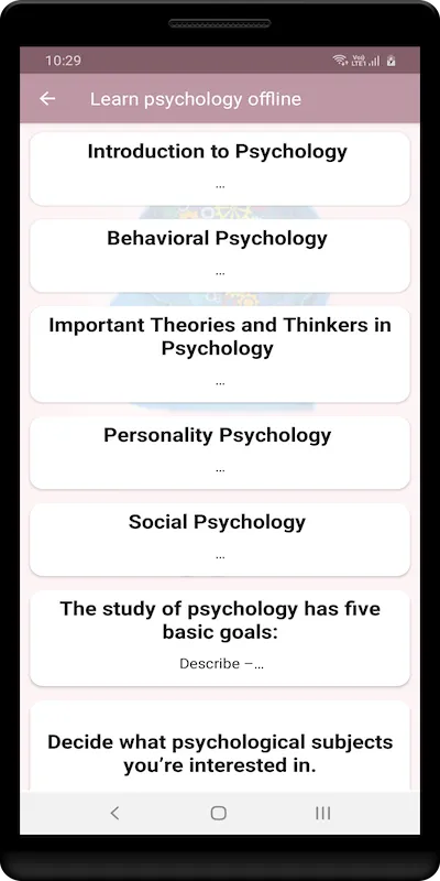 Learn psychology offline | Indus Appstore | Screenshot