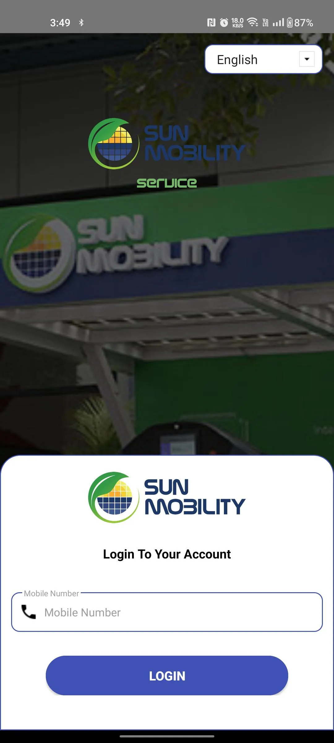 SUN Mobility Service App | Indus Appstore | Screenshot