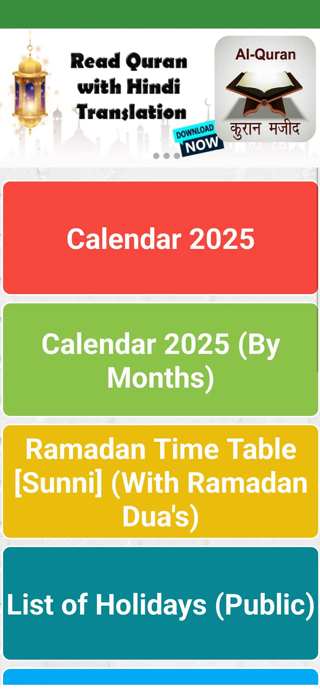 Islamic Hijri Calendar 2025 | Indus Appstore | Screenshot