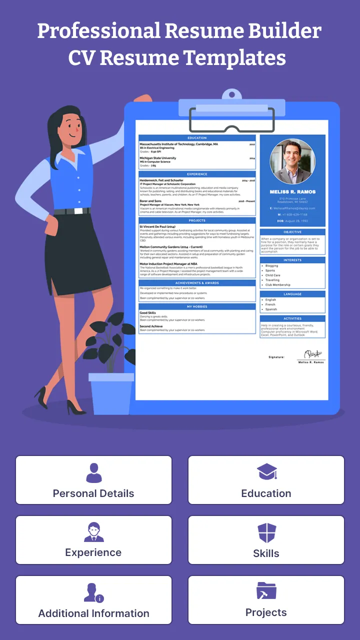 Professional Resume Builder | Indus Appstore | Screenshot