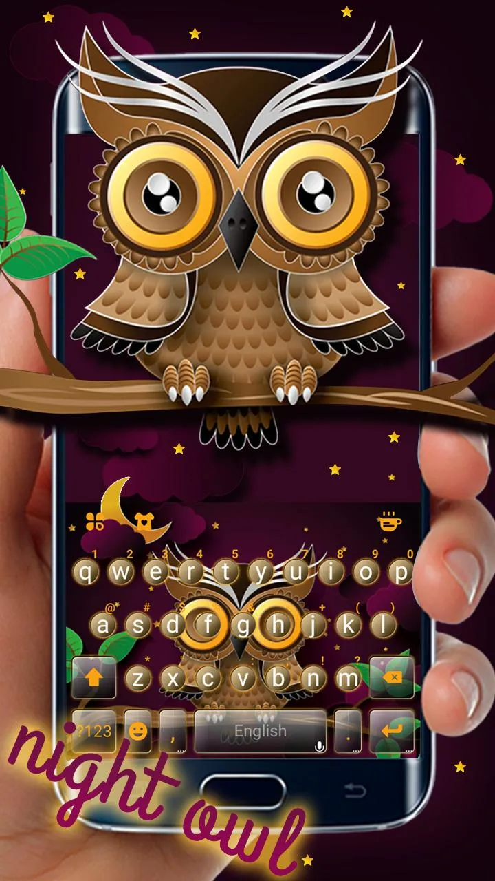 Nightowl Keyboard Theme | Indus Appstore | Screenshot