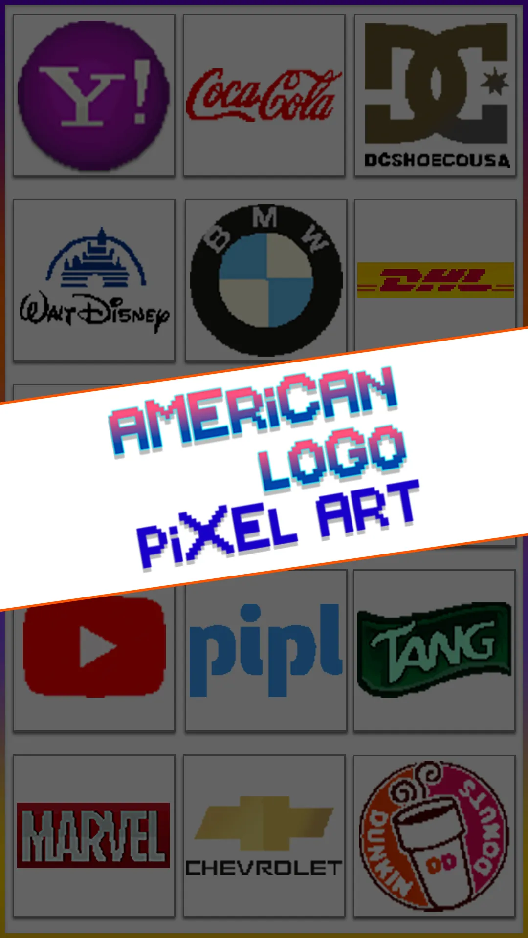 American Logo Pixel Art Book | Indus Appstore | Screenshot