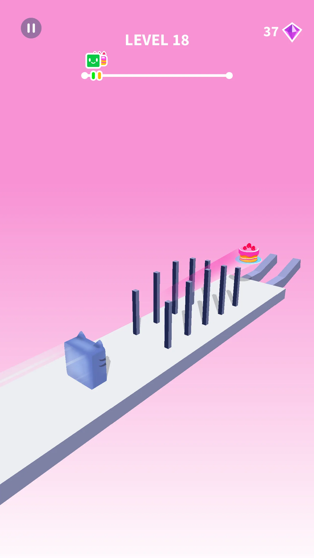 Jelly Shift - Obstacle Course | Indus Appstore | Screenshot