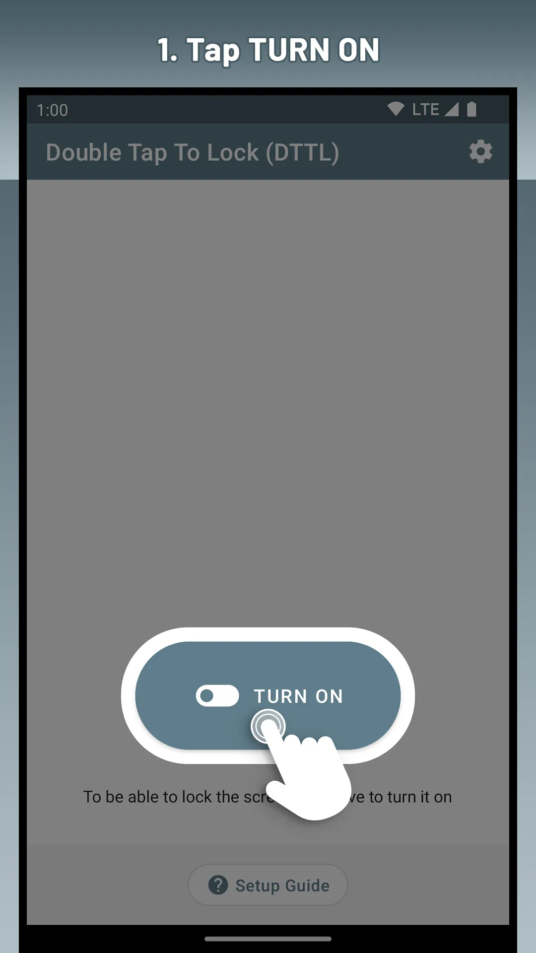 Double Tap To Lock (DTTL) | Indus Appstore | Screenshot