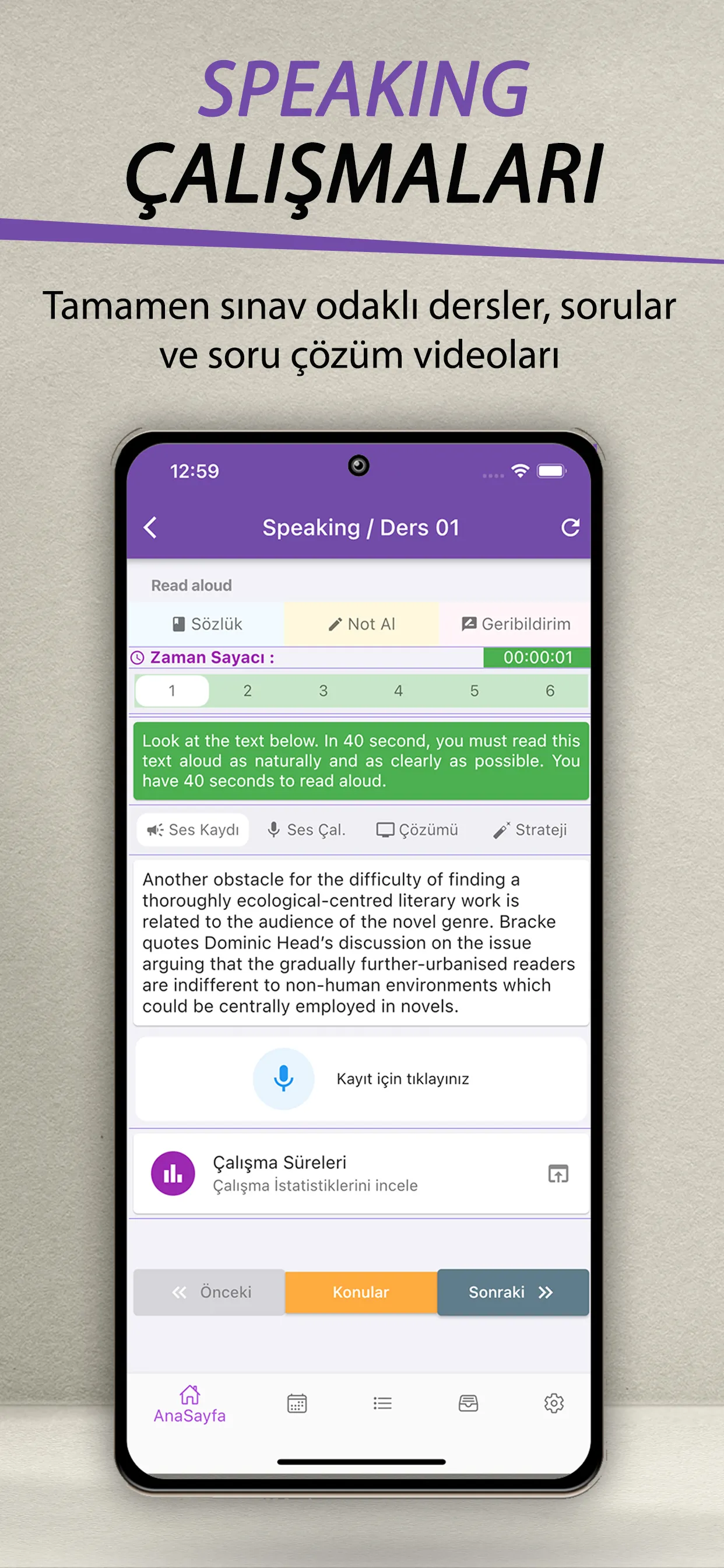 PTE Academic (UzmanPTE.com) | Indus Appstore | Screenshot