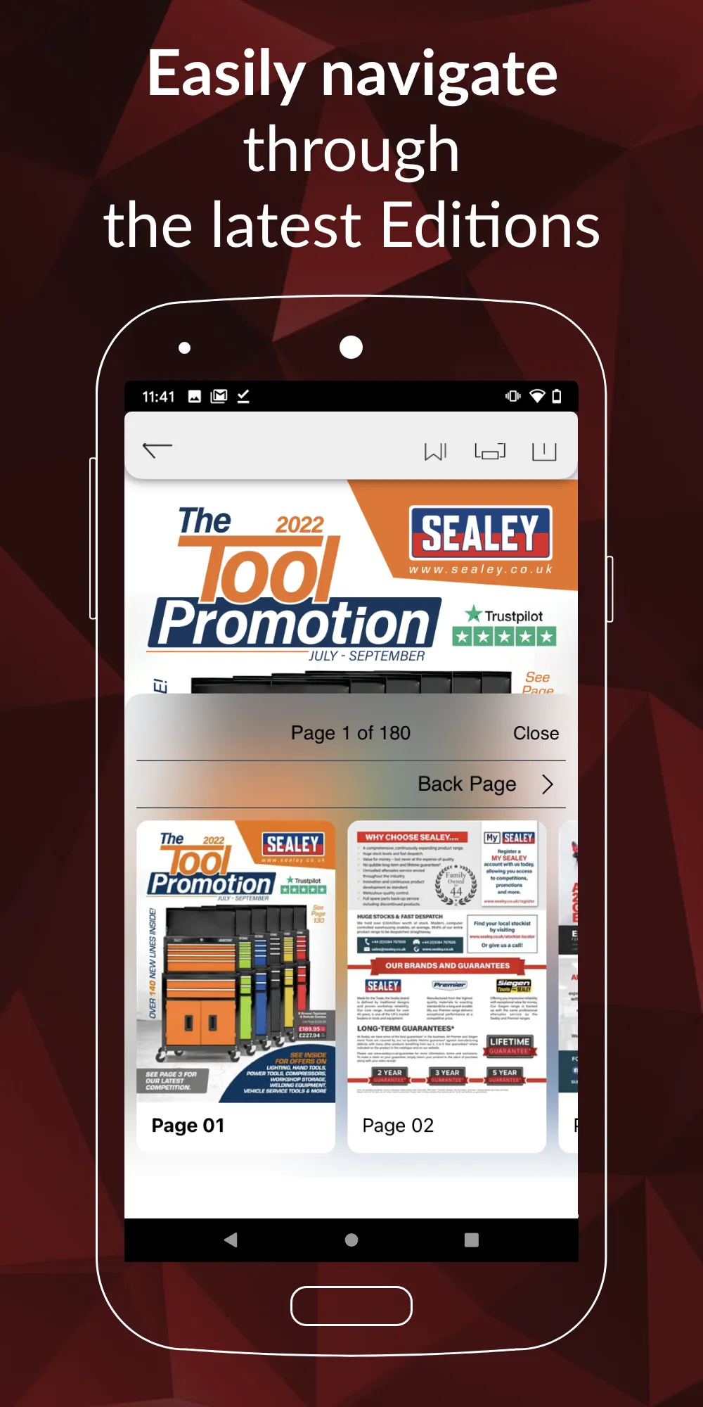 Sealey Group | Indus Appstore | Screenshot