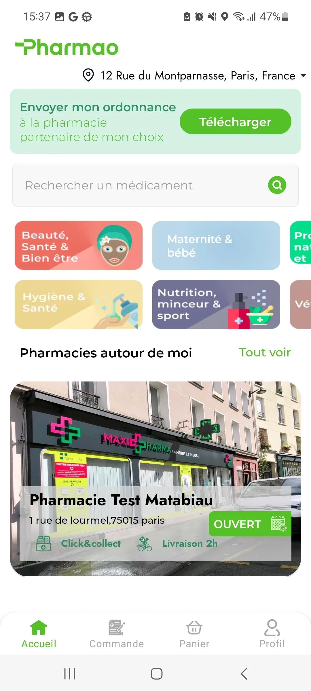 Pharmao Livraison Pharmacie | Indus Appstore | Screenshot