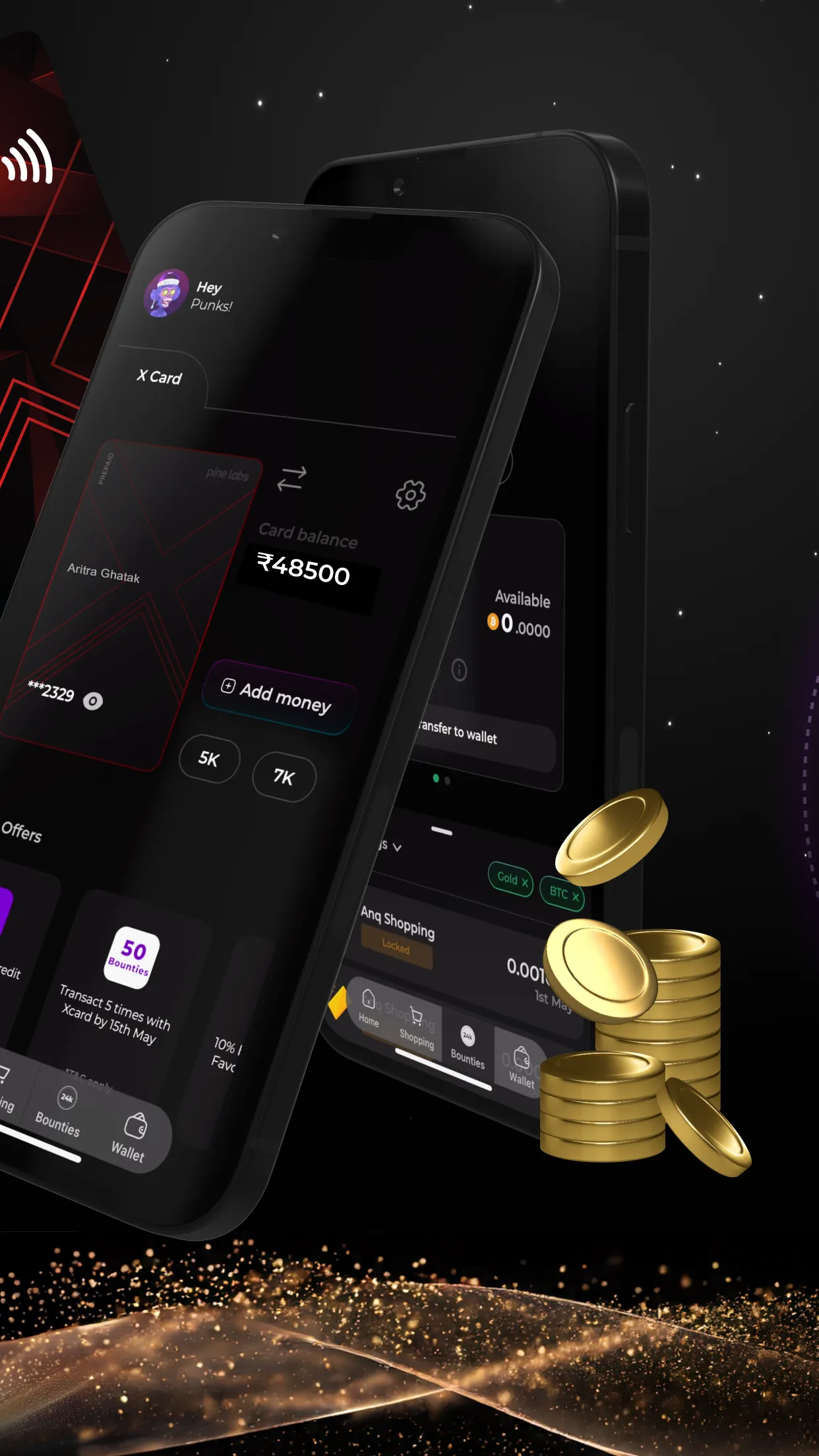 ANQ: Gold rewards on Cards | Indus Appstore | Screenshot