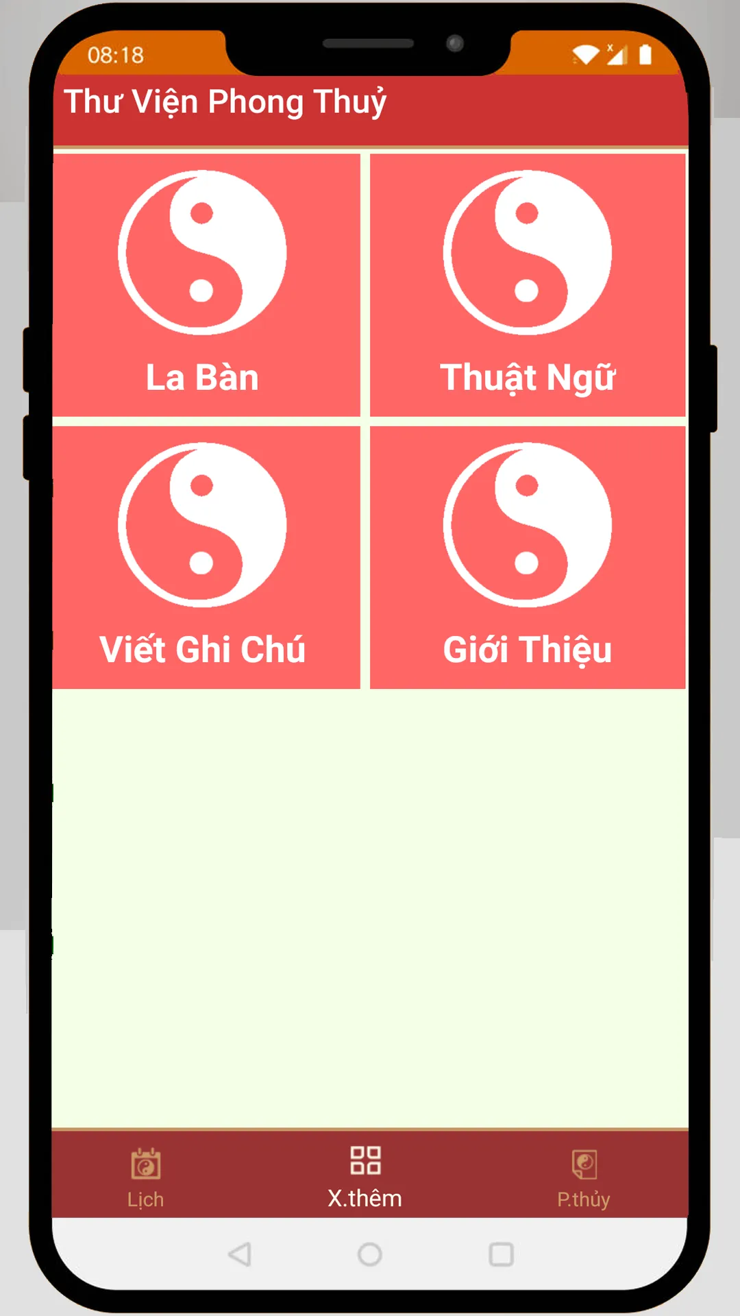 Lịch Phong Thủy | Indus Appstore | Screenshot