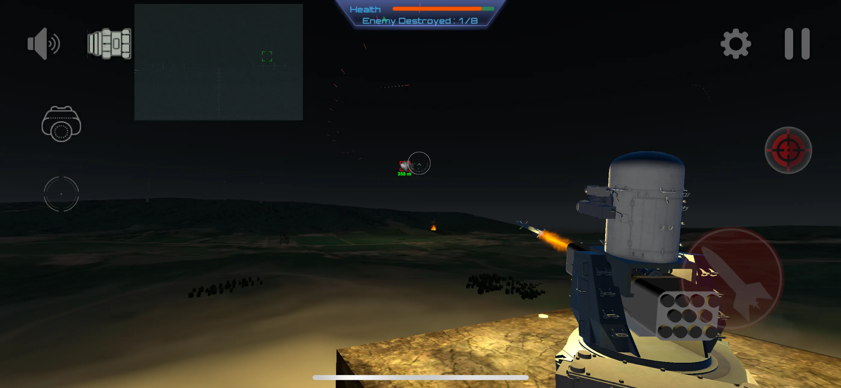 C-RAM Simulator: Air defense | Indus Appstore | Screenshot