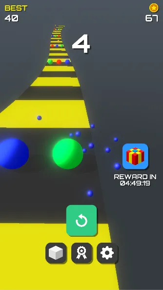 Rolly Road - Speedy Color Ball | Indus Appstore | Screenshot