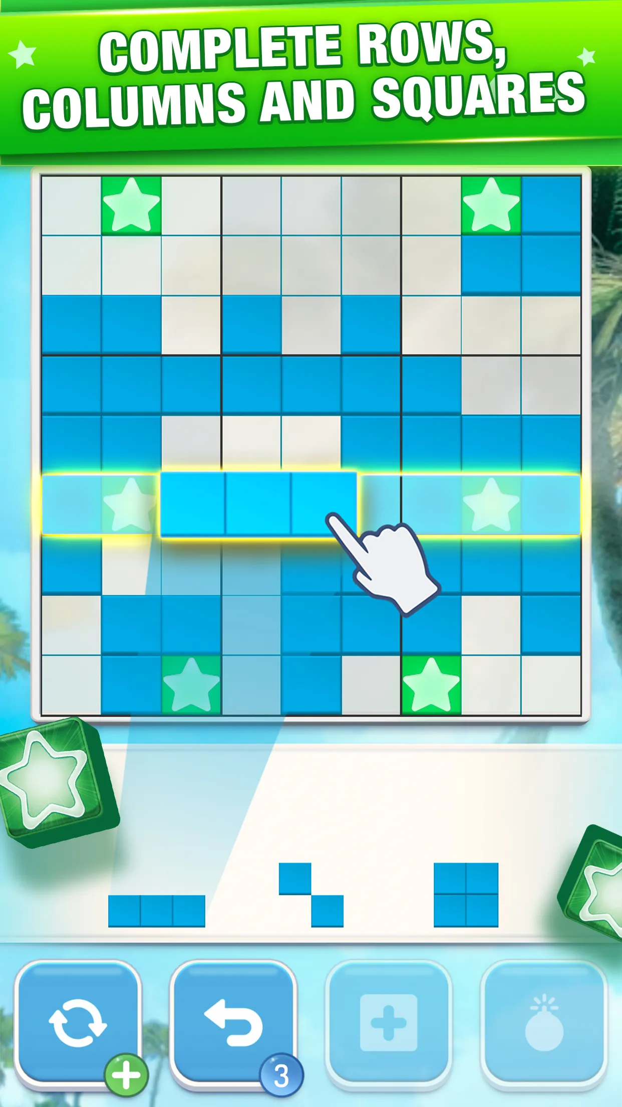 Tetra Block - Puzzle Game | Indus Appstore | Screenshot