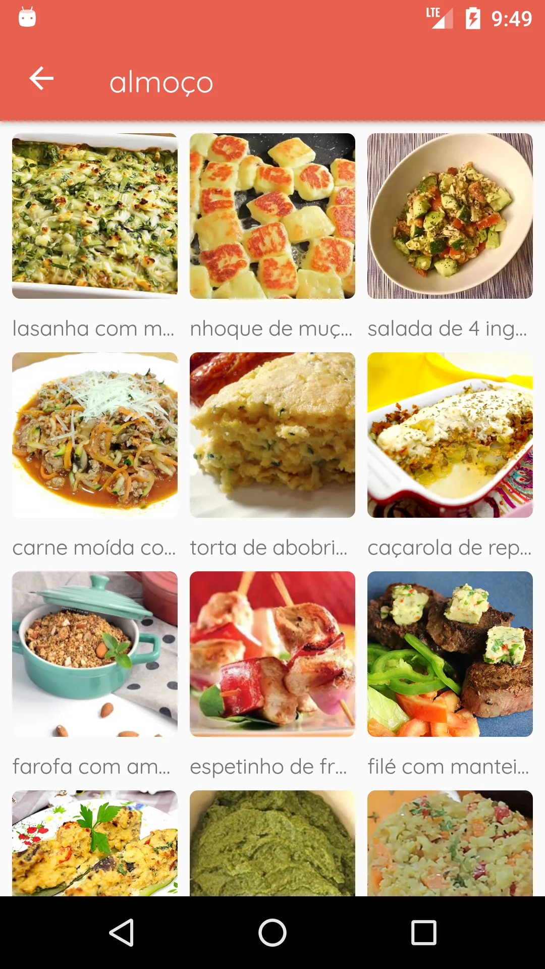 Receitas Low Carb e Dieta | Indus Appstore | Screenshot